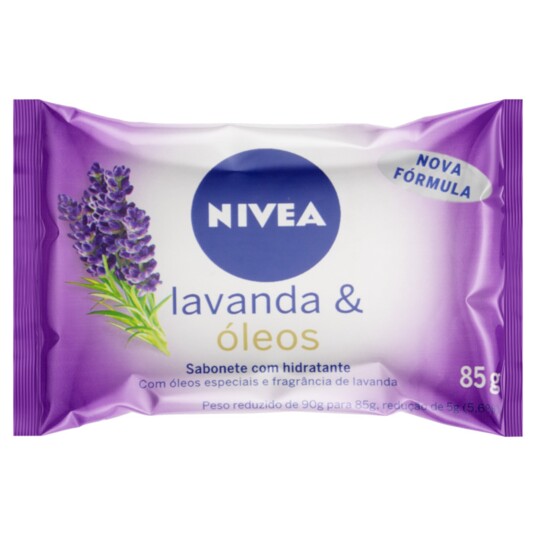 Sabonete Barra Nivea 85g Lavanda
