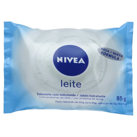 Sabonete Barra Nivea 85g Leite
