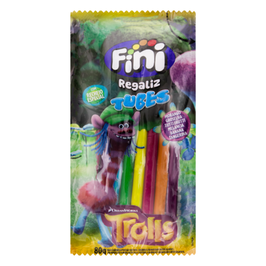 Tubes Arco Iris Fini 80g Trolls Sortidos