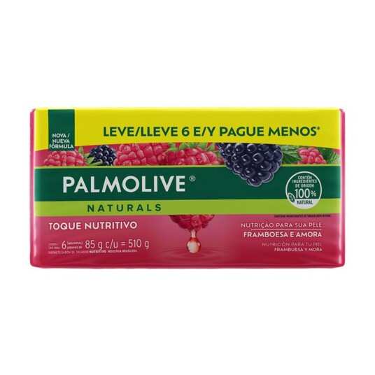 Sabonete Barra Palmolive 510g 6pack Segredo Seduto