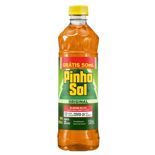 Desinfetante Pinho Sol L500p450ml Original