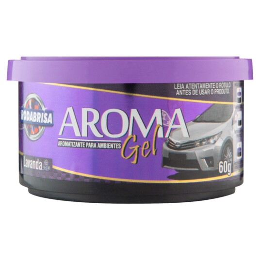 Aromatizante Gel Rodabrisa 60g Lavanda