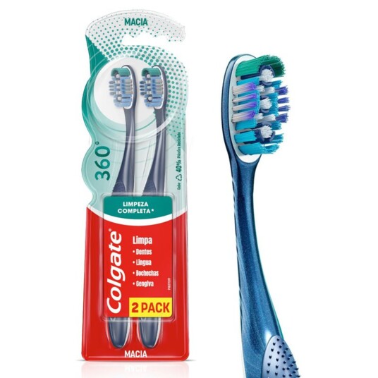 Escova Dental Colgate Lv2pg1 360 Macia