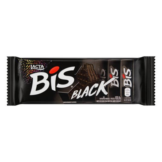 Chocolate Lacta 100,8g Bis Black