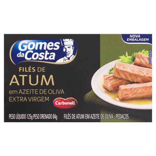 File de Atum Gomes da Costa 125g Azeite de Oliva