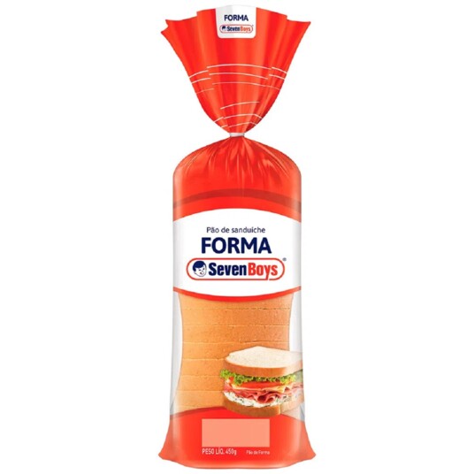 Pao de Forma Seven Boys 450g Tradicional