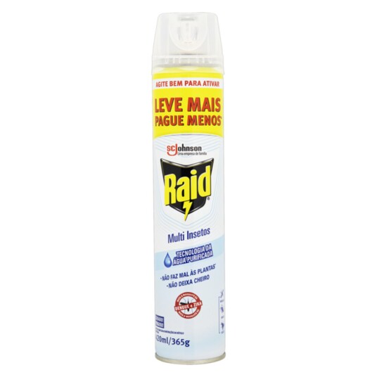 Inseticida Aero.raid Essenc.420ml Multi Insetos