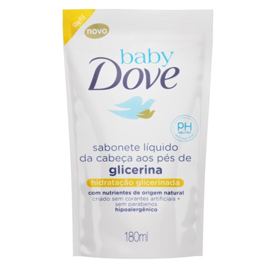 Sabonete Liq.baby Dove 180ml Glicerinado Ref