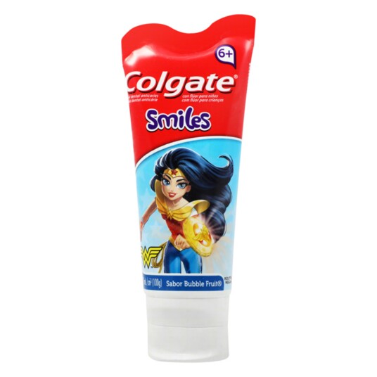 Gel Dental Smiles Colgate 100g Liga da Justica