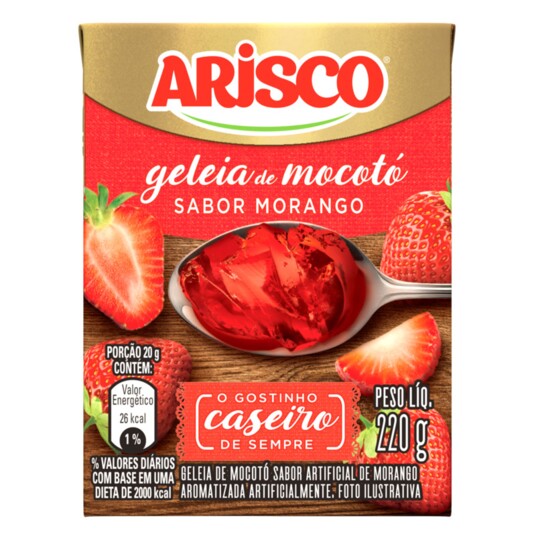 Geleia Arisco 220g Morango