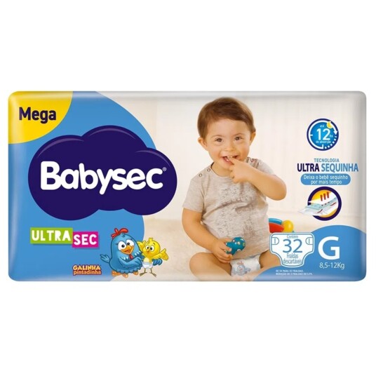 Fralda Desc.babysec Mega 32un G