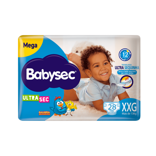 Fralda Desc.babysec Mega 28un Xxg