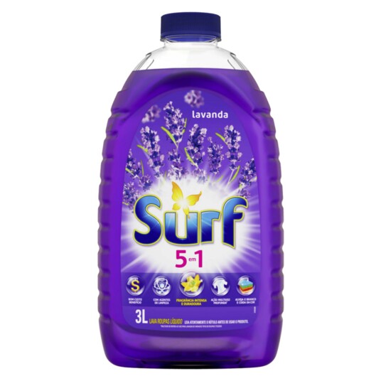Lava Roupa Surf 3l Lavanda
