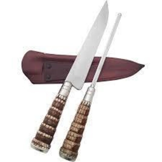 Conj.faca e Chaira Seu Lar Un Pr.star