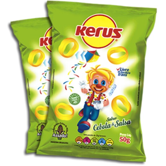 Salgadinho Kerus 80g Cebola/salsa