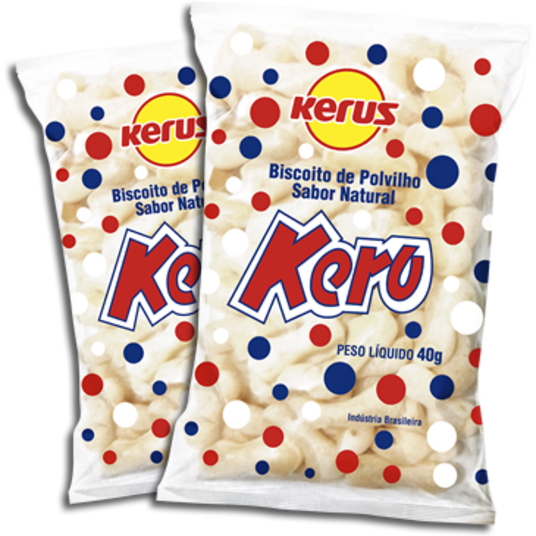 Biscoito Polv.kerus 40g Natural