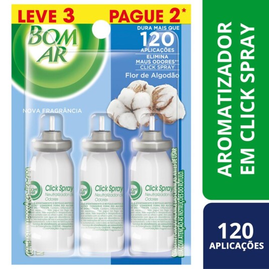 Purificador Refil Bom Ar Lv3pg2 Cheir.de Limp.