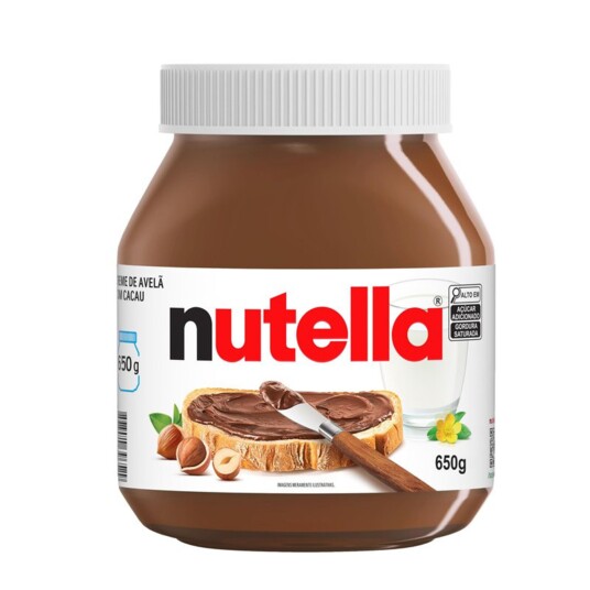 Creme de Avela Nutella 650g Tradicional