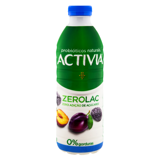 Leite Fermentado Zero Activia 1l Ameixa