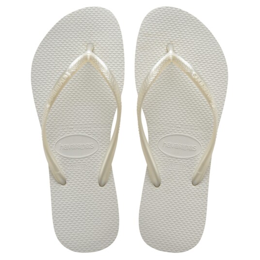 Sandalia Slim Havaianas Branco 39/40