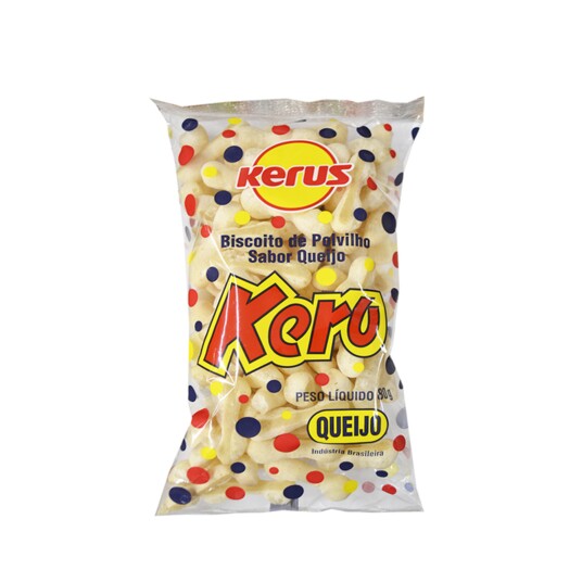 Biscoito Polv.kerus 80g Queijo