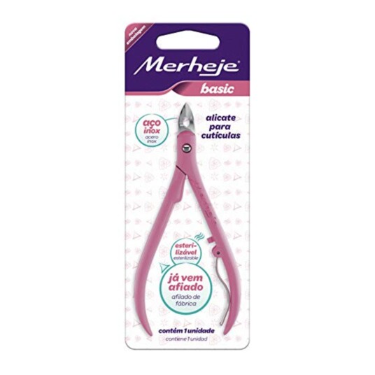 Alicate P/cuticula Merheje Un Base Rosa