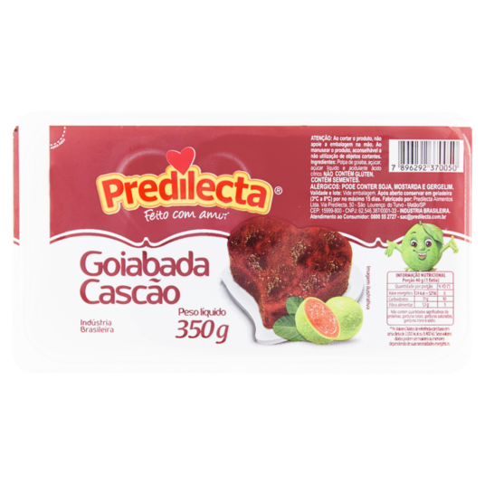 Goiabada Predilecta 350g Cascao