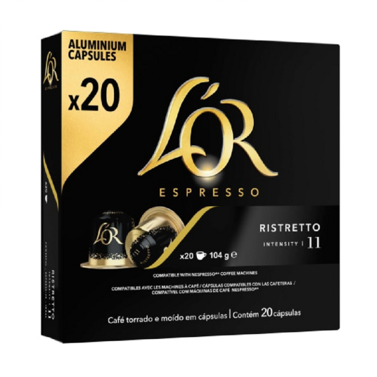 Caps.cafe Espresso Lor 104g Ristretto