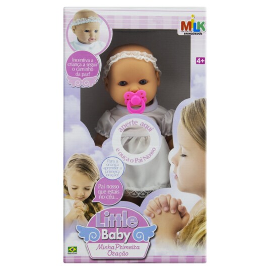 Boneca Milk Little Baby Un Oracao
