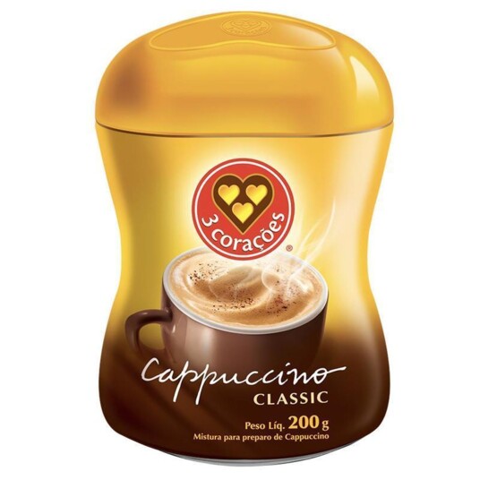 Cappuccino 3 Coracoes 200g Classic
