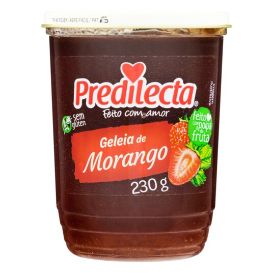 Geleia Predilecta 230g Morango