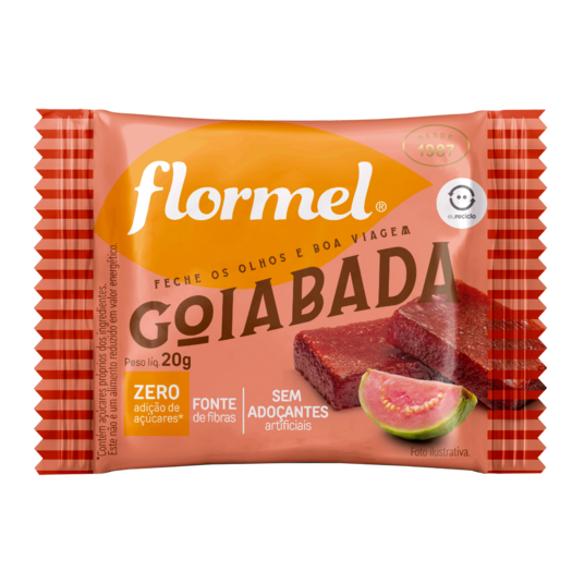 Goiabada Flormel 20g Zero