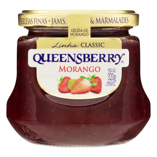 Geleia Classica Queensberry 320g Morango