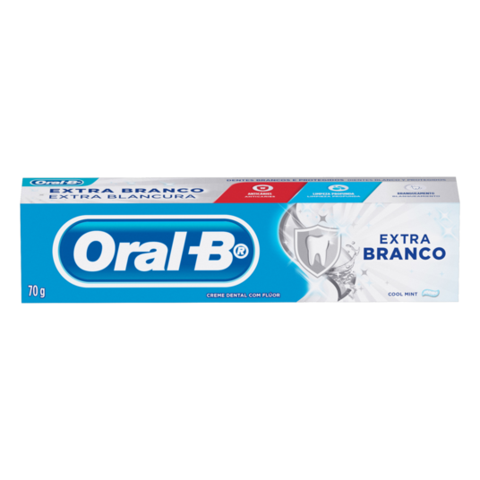 Creme Dental Oral-b 70g Extra Branco