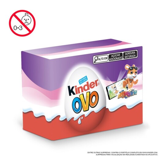 Chocolate Kinder Ovo 40g Menina
