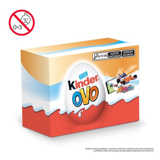 Chocolate Kinder Ovo 40g Menino