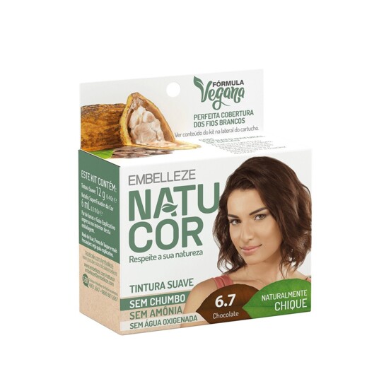 Tintura Natural Natucor Un Chocolate 6,7