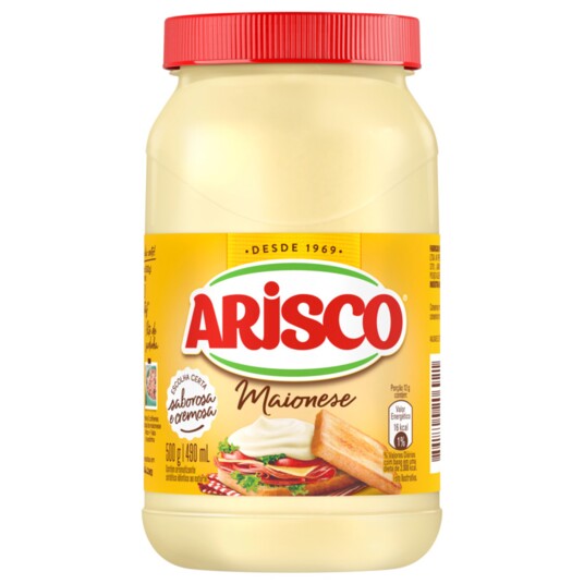 Maionese Arisco 500g Pet