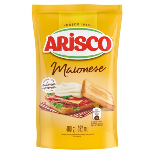 Maionese Arisco 400g Sache