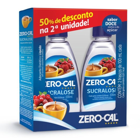 Adocante Liq.zero Cal Lv2 100ml Sucralose