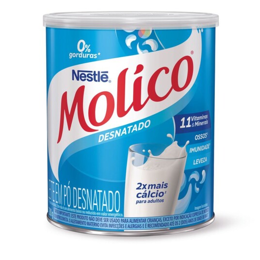 Leite em Po Molico 280g Desnatado