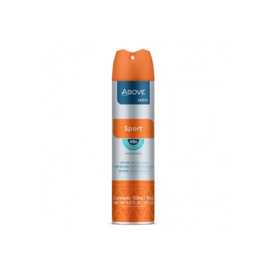 Desod.aerossol Above Men 150ml Sport