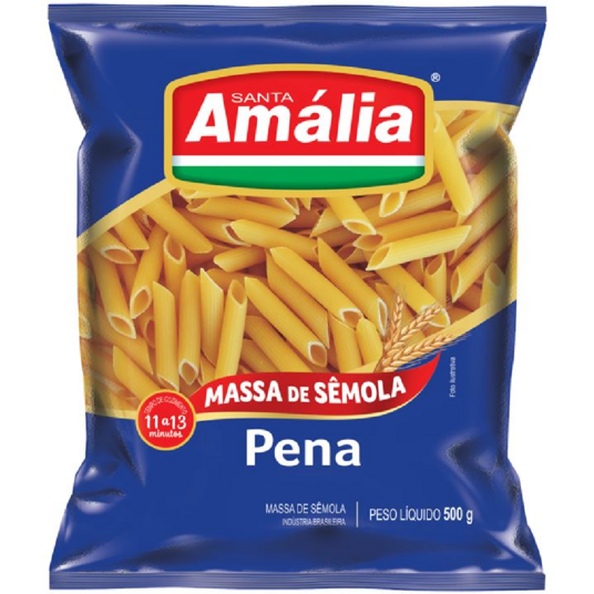 Macarrao C/semola Amalia 500g Pena