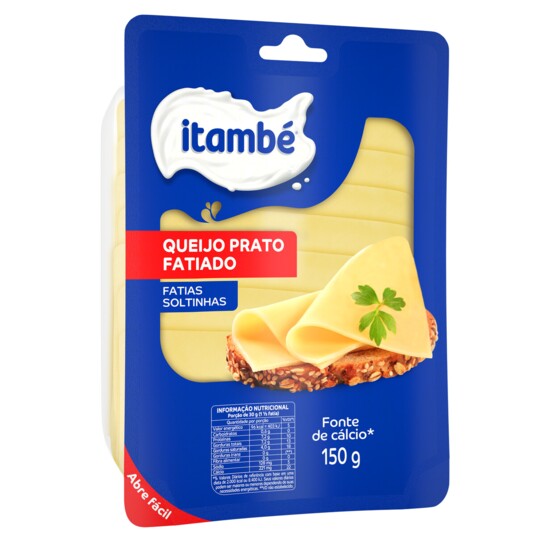 Queijo Prato Itambe 150g Fatiado