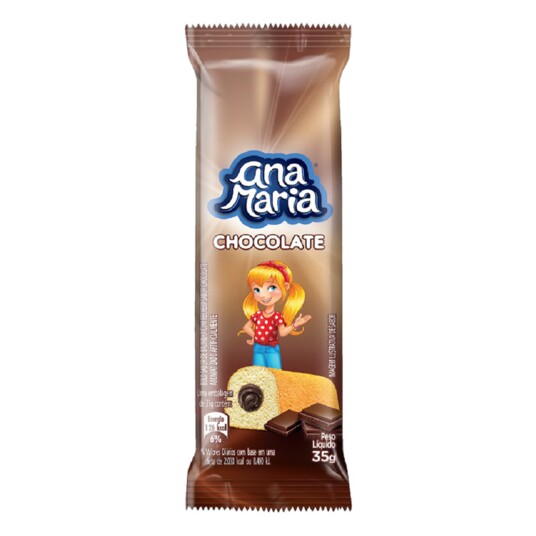 Bolinho Ana Maria 35g Chocolate