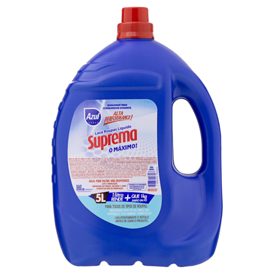 Lava Roupa Suprema 5l Azul