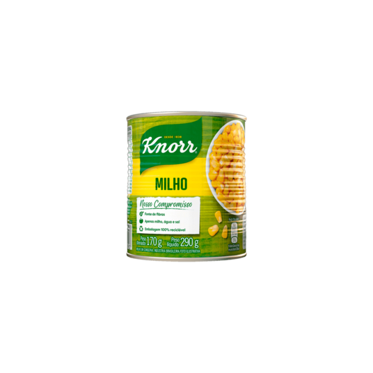 Milho Verde Knorr 170g em Conserva Lt