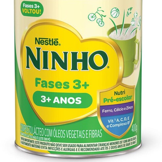 Leite em Po Ninho 400g Prebio 3+