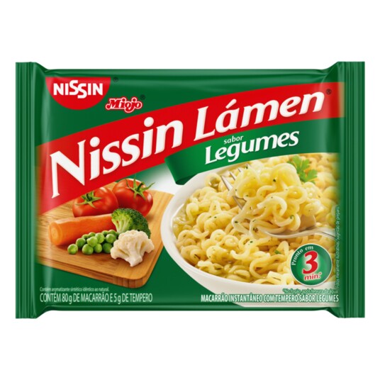 Macarrao Inst.nissin Lamen 85g Legumes