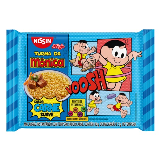 Macarrao Inst.nissin Lamen 85g Tu.mo.carne
